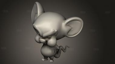 Мизинец и мозг 3d stl модель для ЧПУ