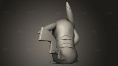 Пикачу и Пикачу Смущены 3d stl модель для ЧПУ