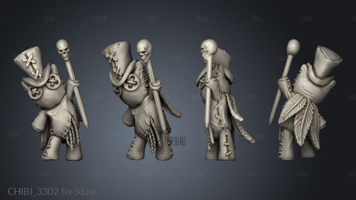 Puppet Show Dolls Doll Mage stl model for CNC