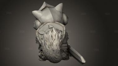 Остроухий Наемник С Острым Ухом 3d stl модель для ЧПУ