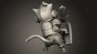 Остроухий Наемник С Острым Ухом 3d stl модель для ЧПУ