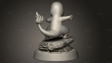 Покедекс Бульбазавр Или Сквиртл Чармандер 3d stl модель для ЧПУ