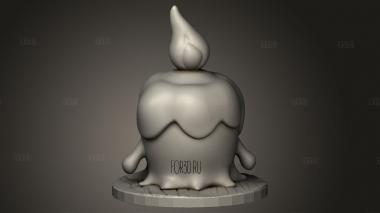 Покемон Литвик 3d stl модель для ЧПУ