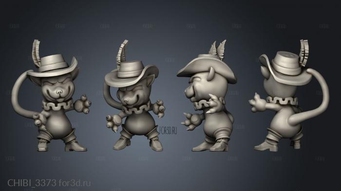 CHIBI_3373 3d stl модель для ЧПУ