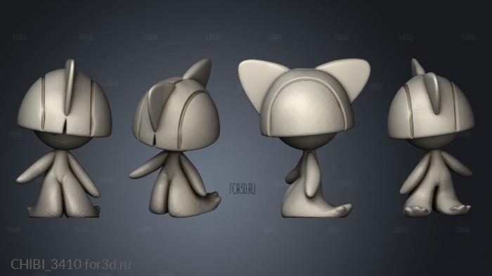 CHIBI_3410 3d stl модель для ЧПУ