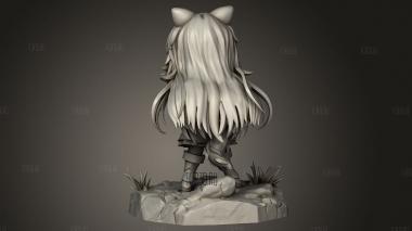 Рафталия 3d stl модель для ЧПУ
