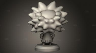 РИК 3d stl модель для ЧПУ