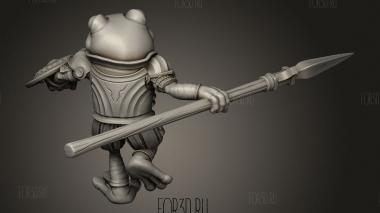 Причудливый Копейщик 3d stl модель для ЧПУ