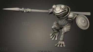 Причудливый Копейщик 3d stl модель для ЧПУ