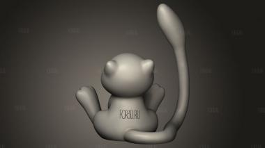Одно Милое Мяуканье 3d stl модель для ЧПУ