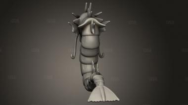 Безумные Гьярадос 3d stl модель для ЧПУ