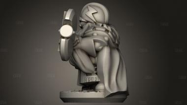 Герой щитов 3d stl модель для ЧПУ