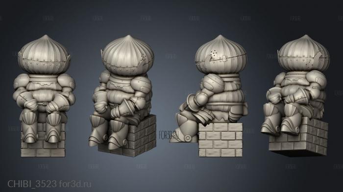 CHIBI_3523 3d stl модель для ЧПУ