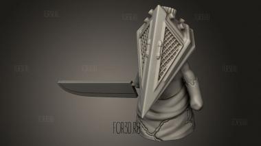 Пирамида Сайлент Хилл 3d stl модель для ЧПУ