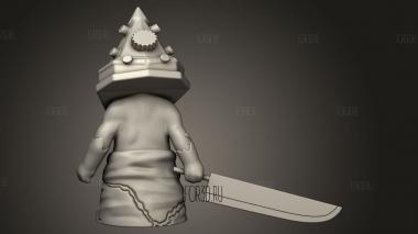 Пирамида Сайлент Хилл 3d stl модель для ЧПУ