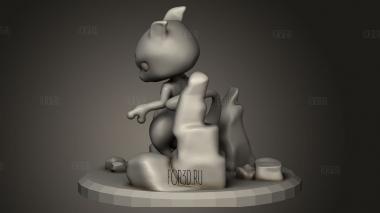 Расколотый 3d stl модель для ЧПУ