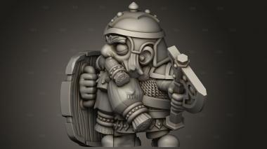 Аркадские герои-Карлики 3d stl модель для ЧПУ