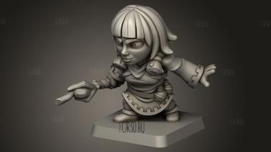 Волшебник Аркадных Героев 3d stl модель для ЧПУ