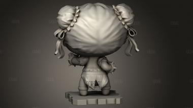 Уличный боец Чун Ли 3d stl модель для ЧПУ