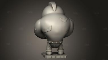 Уличный Боец Зангиф 3d stl модель для ЧПУ
