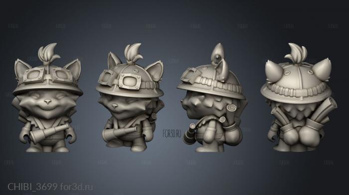 CHIBI_3699 3d stl модель для ЧПУ