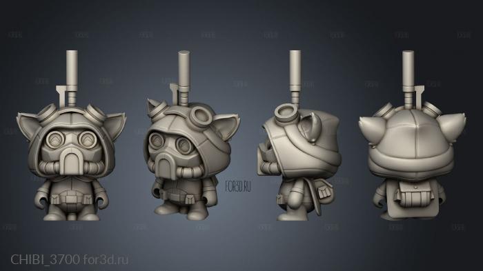 CHIBI_3700 3d stl модель для ЧПУ