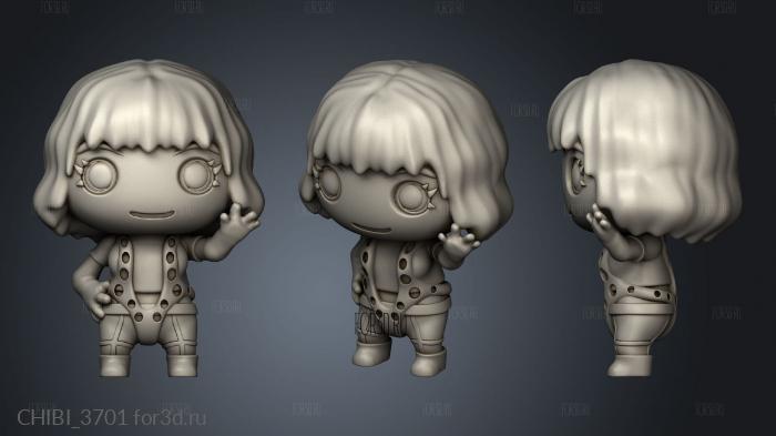 CHIBI_3701 3d stl модель для ЧПУ