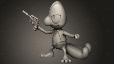 Тыкать в Дерево 3d stl модель для ЧПУ