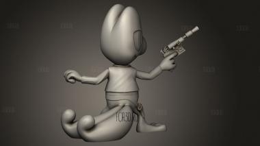 Тыкать в Дерево 3d stl модель для ЧПУ