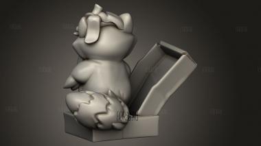 Банда Енотов 3d stl модель для ЧПУ