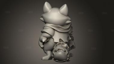 Банда Енотов 3d stl модель для ЧПУ