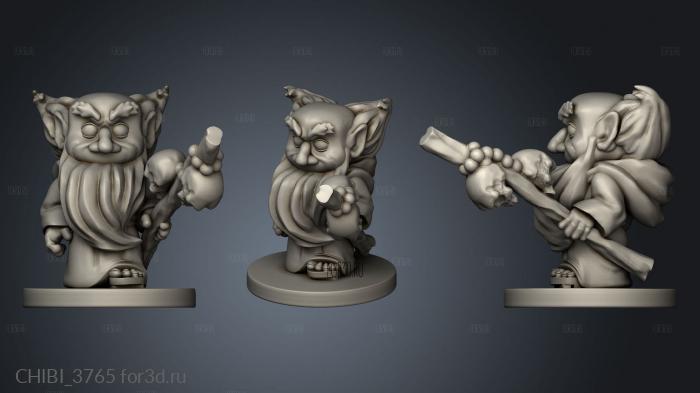 CHIBI_3765 3d stl модель для ЧПУ