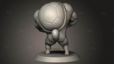 Ультра пухлый Сквирт по площади 3d stl модель для ЧПУ