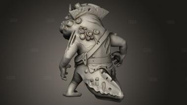Немертвая Пиратская команда в режиме Кобры Ханзаки Горо 3d stl модель для ЧПУ