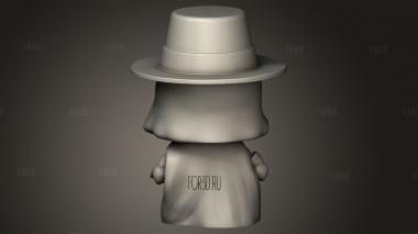 Против Гая Фокса 3d stl модель для ЧПУ