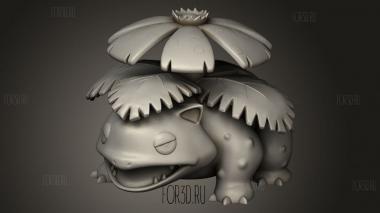 Покемон Венузавр Патрик 3d stl модель для ЧПУ