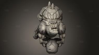 Дикая Закорючка 3d stl модель для ЧПУ