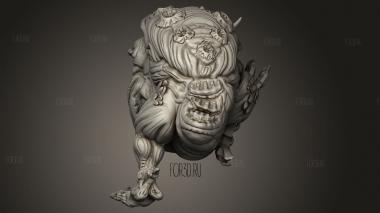 Дикая Закорючка 3d stl модель для ЧПУ
