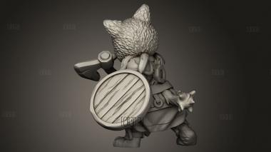 Топор Племени Диких Кошек 3d stl модель для ЧПУ