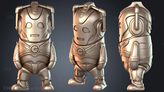CHIBI_4002 stl model for CNC