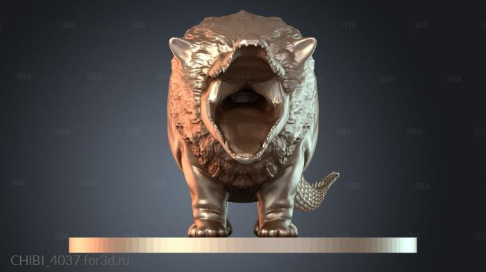 CHIBI_4037 stl model for CNC