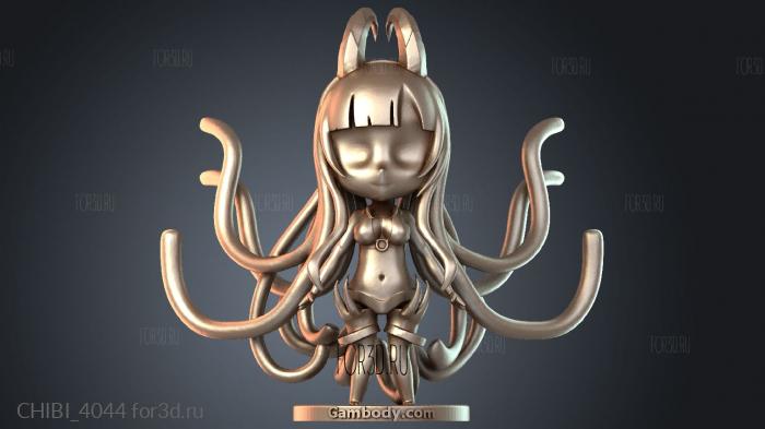 CHIBI_4044 stl model for CNC