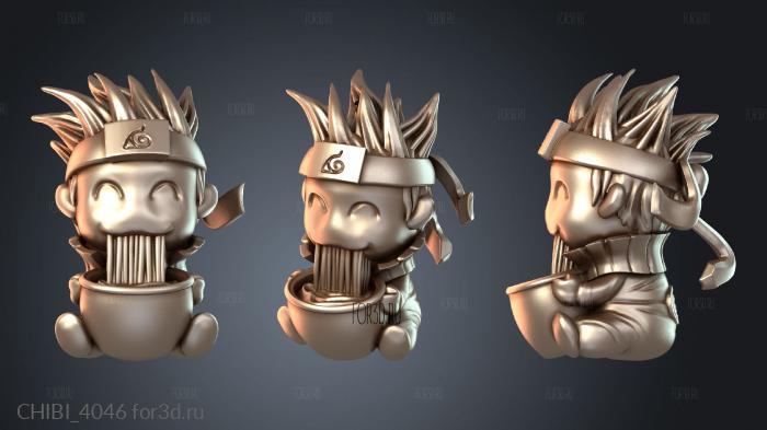 CHIBI_4046 stl model for CNC