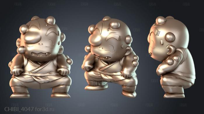 CHIBI_4047 stl model for CNC