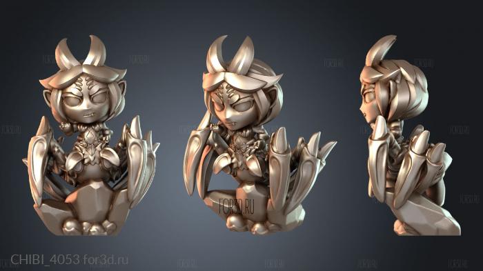 CHIBI_4053 stl model for CNC