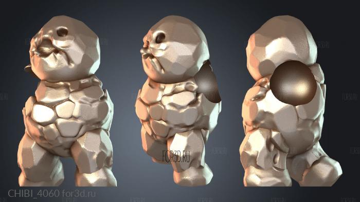 CHIBI_4060 stl model for CNC