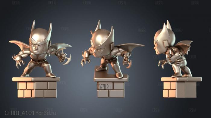 CHIBI_4101 stl model for CNC