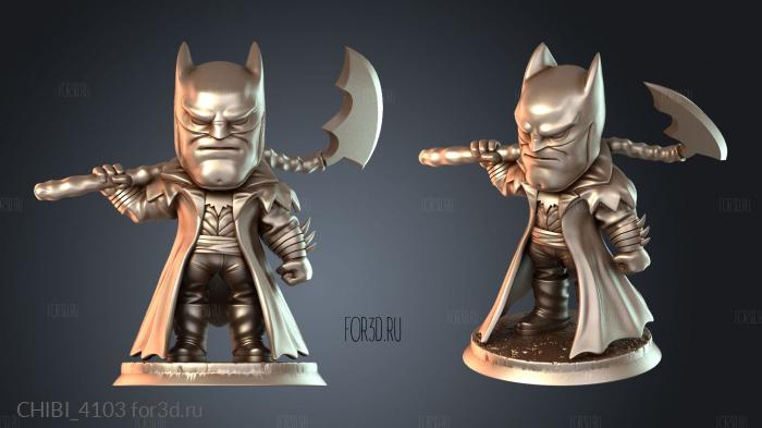 CHIBI_4103 stl model for CNC
