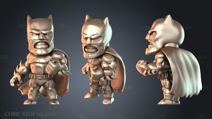 CHIBI_4104 stl model for CNC