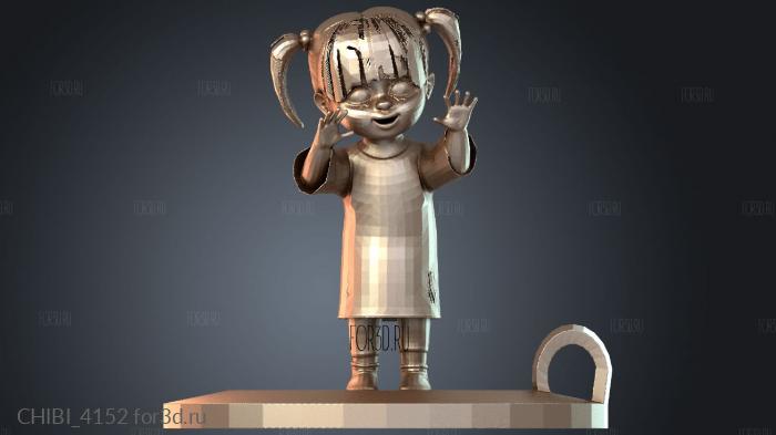 CHIBI_4152 stl model for CNC